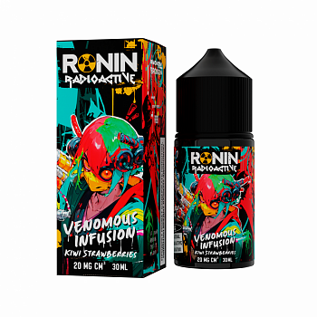 Ар Ronin Radioactive SALT "Venomous Infusion / Кислая клубника киви" 30-20