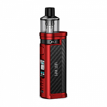 Lost Vape Centaurus Q80 AIO KIT (Matt Red/ Carbon Fiber)